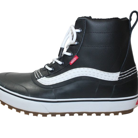 Vans ALL Weather MTB Sneaker Boot Black / White Waffle Sole Men's 12 NEW! - Picture 4 of 13